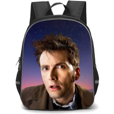 Doctor Who Backpack StudentPack - Confused Portrait In Sunset Background