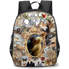 Good Omens Backpack StudentPack - Ineffable Collage
