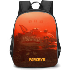 Far Cry Backpack School Bag StudentPack - Far Cry 6 Trailer Poster