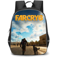 Far Cry Backpack School Bag StudentPack - Far Cry 6 Yara Scene Poster