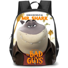 The Bad Guys Mr. Shark Backpack StudentPack - Mr. Shark Character Movie Poster