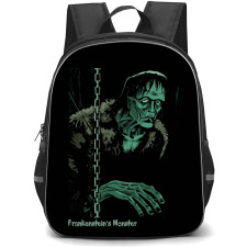 Frankenstein Backpack StudentPack - Frankenstein's Monster Black Background
