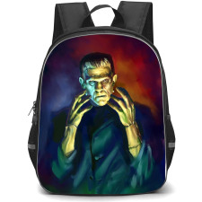 Frankenstein Backpack StudentPack - Portrait Watercolor Background