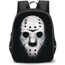 Friday The 13th Backpack StudentPack - Jason Avatar Grayscale