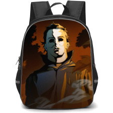 Halloween Michael Myers Backpack StudentPack - Michael Myers Anime Art Style