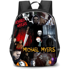 Halloween Michael Myers Backpack StudentPack - Michael Myers Collage