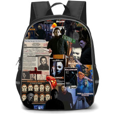 Halloween Michael Myers Backpack StudentPack - Halloween Collage