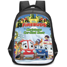 FireBuds Backpack StudentPack - Firebuds The Christmas Car-Sled Race Poster