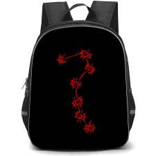Fist Of The North Star Kenshiro Backpack School Bag StudentPack - Kenshiro 7 Scars Symbol