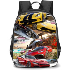 Forza Horizon Backpack School Bag StudentPack - Forza Horizon Game Cover Banner Collage
