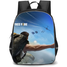 Free Fire Backpack School Bag StudentPack - Free Fire Airborne Game Poster
