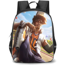 Free Fire Leon Backpack StudentPack - Leon Sitting Thumbs Up