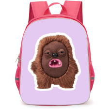 Fuggler Hedge Grog Backpack StudentPack - Hedge Grog Portrait Pastel Purple Background