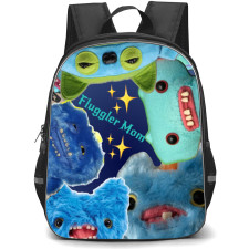 Fuggler Mom Backpack StudentPack - Mom Blue Style Collage Poster