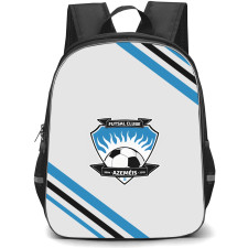Futsal Clube Azemeis Backpack School Bag StudentPack - Large Logo With Stripe