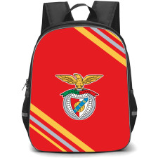 Sport Lisboa E Benfica Backpack School Bag StudentPack - Large Logo With Stripe