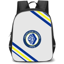 Grupo Cultural e Recreativo Nun'Alvares Backpack School Bag StudentPack - Large Logo With Stripe