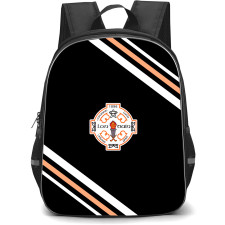 London County Football Team Backpack School Bag StudentPack - London County Football Team Large Logo With Stripe