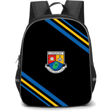 Longford County Football Team Backpack School Bag StudentPack - Longford County Football Team Large Logo With Stripe