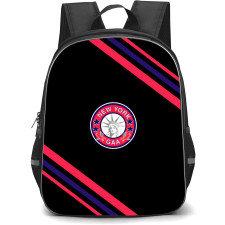 New York County Football Team Backpack School Bag StudentPack - New York County Football Team Large Logo With Stripe