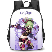 Genshin Impact Kuki Shinobu Backpack StudentPack - Kuki Shinobu Character Series