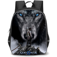 God of War Ragnarok Atreus Backpack StudentPack - Atreus Wolf Series Poster