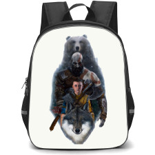 God of War Ragnarok Backpack StudentPack - Characters Fierce Portrait