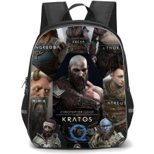 God of War Ragnarok Backpack StudentPack - Characters NPC Collage