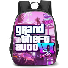 GTA VI Backpack StudentPack - Cars Face to Face