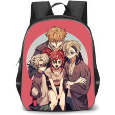 Gachiakuta Backpack StudentPack - Gachiakuta Character Art On Pink Background
