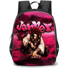 Gachiakuta Jabber Wonger Backpack StudentPack - Gachiakuta Jabber Wonger Sitting On Pink Cloud Poster