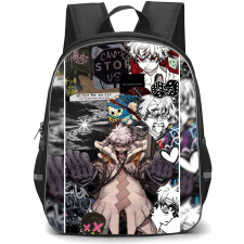 Gachiakuta Rudo Surebrec Backpack StudentPack - Gachiakuta Rudo Surebrec An Eye For An Eye Collage Poster