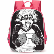 Gachiakuta Rudo Surebrec Backpack StudentPack - Gachiakuta Rudo Surebrec Grayscale Funny Reaction Poster
