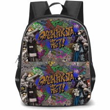 Gachiakuta Backpack StudentPack - Gachiakuta World Take Over Graffiti Art Poster