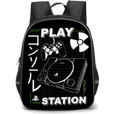 Gamer Backpack StudentPack - PlayStation 1 Black and White