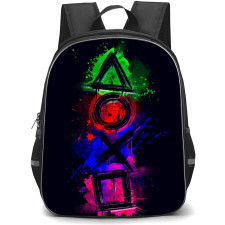 Gamer Backpack StudentPack - PlayStation Controller Logo Icons