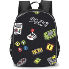 Gamer Backpack StudentPack - Pattern Art Play