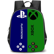 Gamer Backpack StudentPack - Play Station Vs Xbox