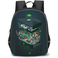 Gamer Backpack StudentPack - Xbox Exploded View