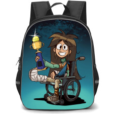 The Ghost And Molly McGee Libby Backpack StudentPack - Libby On Wheelchair Trophy