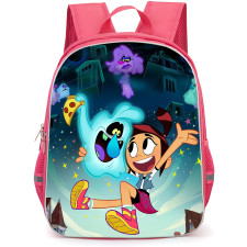 The Ghost And Molly McGee Backpack StudentPack - Molly And Scratch Pizza