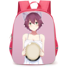 Gleipnir Chihiro Yoshioka Backpack StudentPack - Chihiro Yoshioka Holding Helmet
