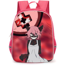 Gleipnir Chihiro Yoshioka Backpack StudentPack - Chihiro Yoshioka Red Eye Background