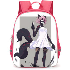 Gleipnir Chihiro Yoshioka Backpack StudentPack - Chihiro Yoshioka Standing Holding Two Guns