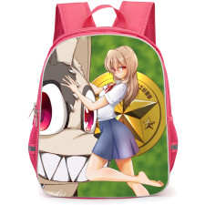 Gleipnir Shuichi Kagaya Backpack StudentPack - Shuichi Kagaya & Clair Aoki Standing Green Background