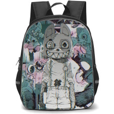 Gleipnir Shuichi Kagaya Backpack StudentPack - Shuichi Kagaya Collage Greyscale