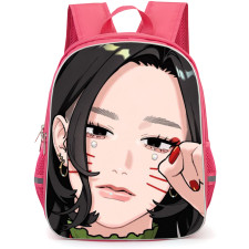 Gokurakugai Dara Kurogane Backpack School Bag StudentPack - Dara Kurogane Furry Portrait