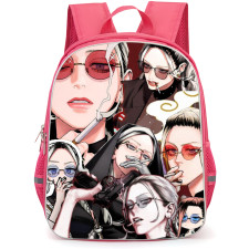 Gokurakugai Tao Saotome Backpack School Bag StudentPack - Tao Saotome Nun Portrait Collage Poster