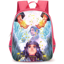 Golden Kamuy Asirpa Backpack School Bag StudentPack - Golden Kamuy Asirpa With Wilk Sketch Art Poster
