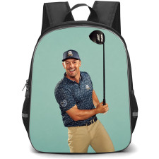 Golf Bryson DeChambeau Backpack School Bag StudentPack - Bryson DeChambeau Studio Portrait with Driver Poster